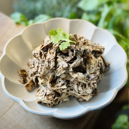 黑橄欖涼拌豆皮