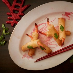 香菜鮮蝦春捲