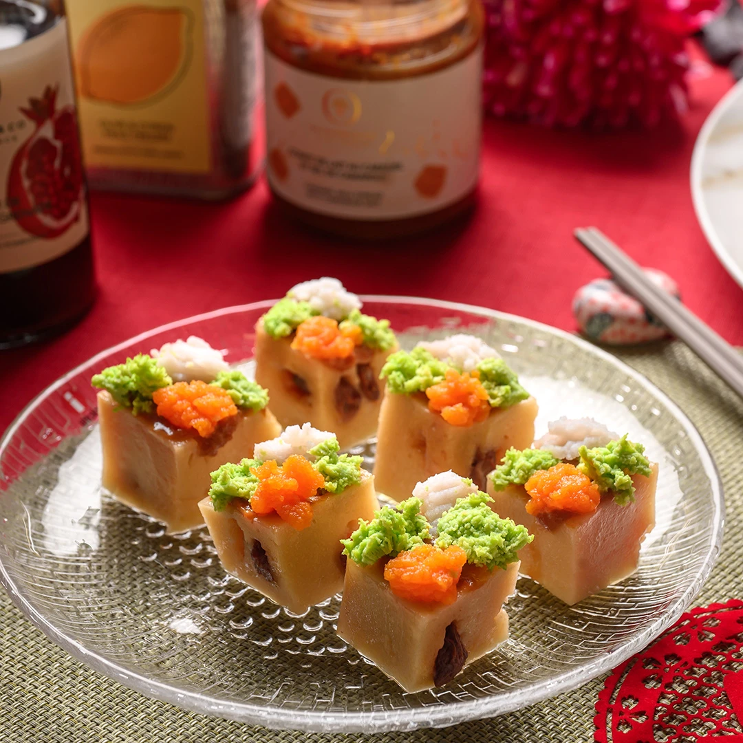 繁花焦糖豆腐年糕